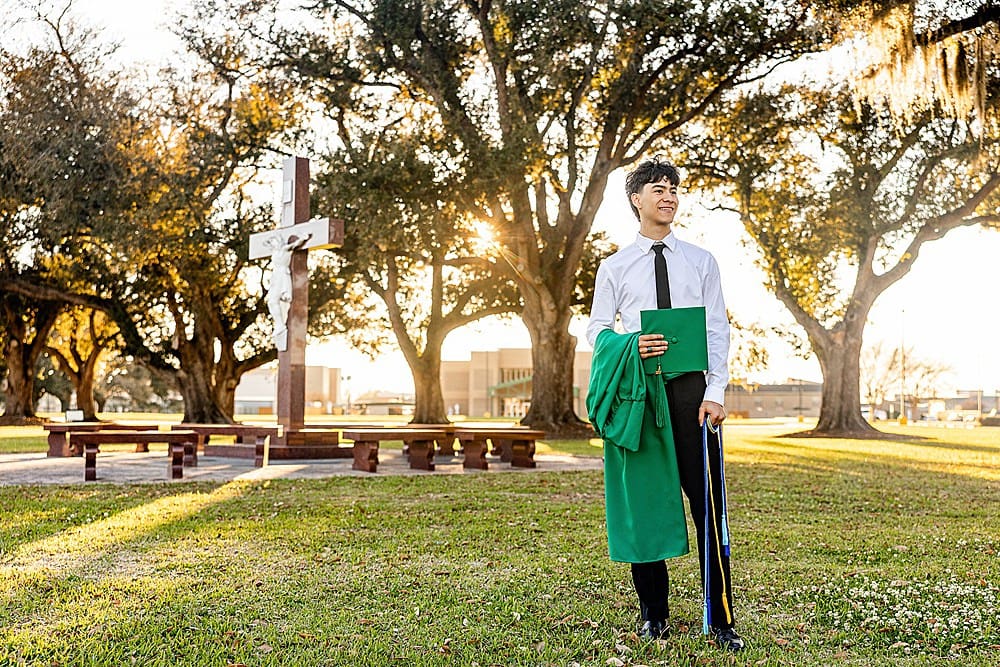 NOLA Photographer; New Orleans Senior Photographer; New Orleans Photographer; Archbishop Shaw Senior Session