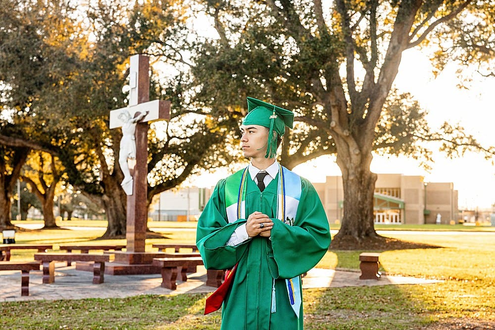 NOLA Photographer; New Orleans Senior Photographer; New Orleans Photographer; Archbishop Shaw Senior Session