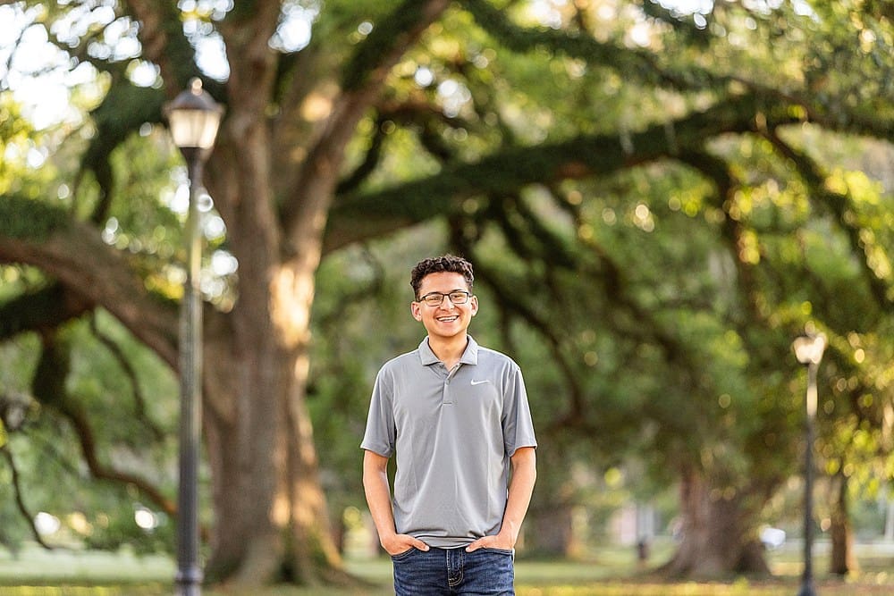 NOLA Photographer; New Orleans Senior Photographer; New Orleans Photographer; Audubon Park Senior Session;