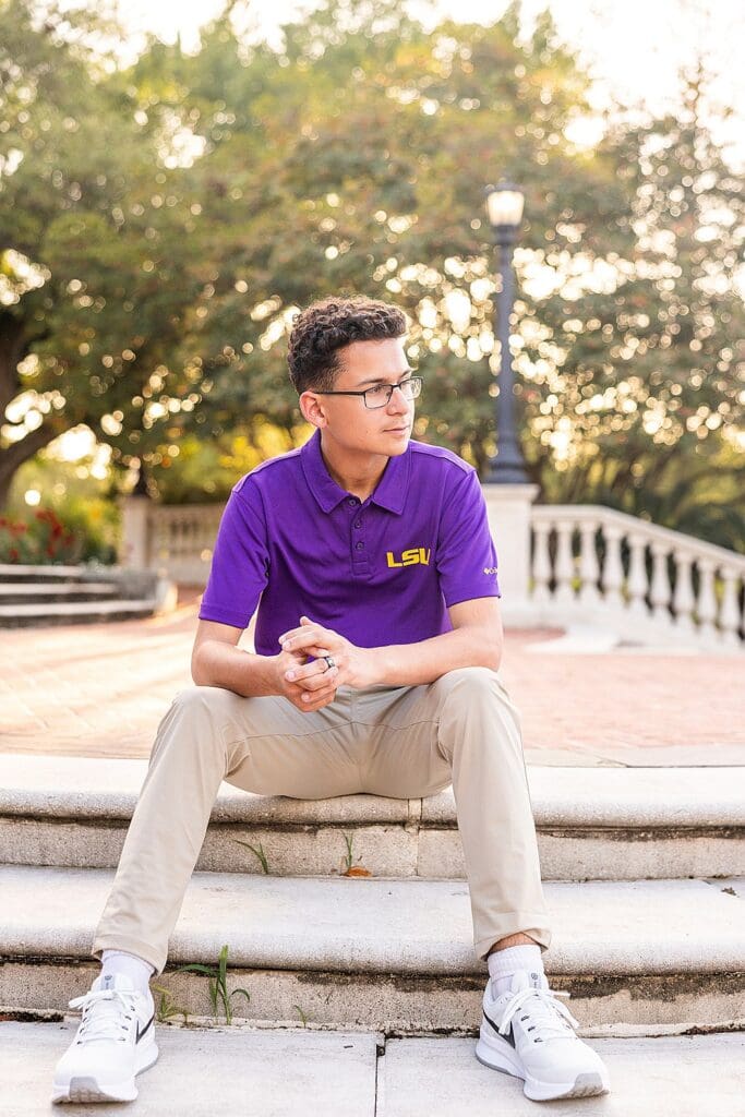 NOLA Photographer; New Orleans Senior Photographer; New Orleans Photographer; Audubon Park Senior Session;