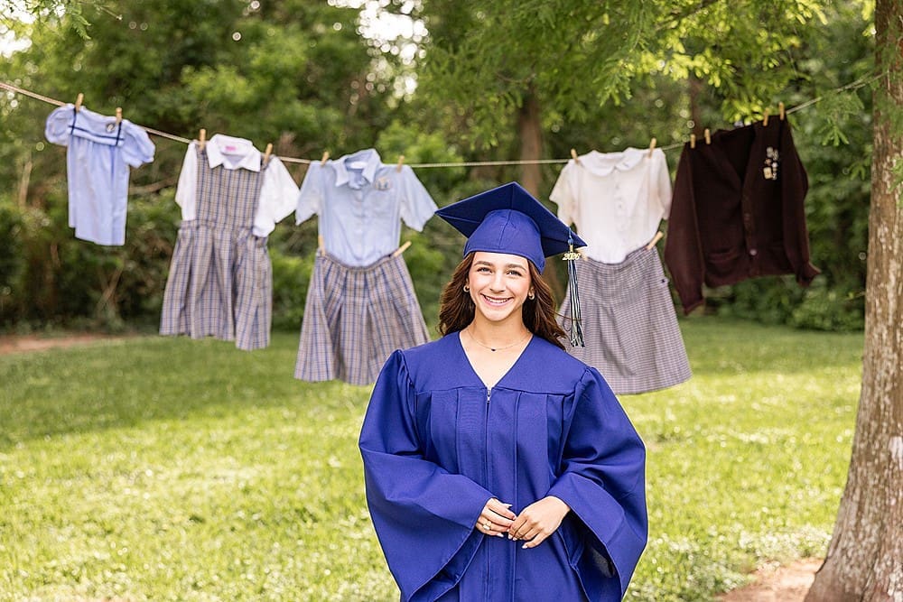 New Orleans photographer; NOLA photographer; 7th Grade Graduation Session; Graduation Photos New Orleans; KVR Photography