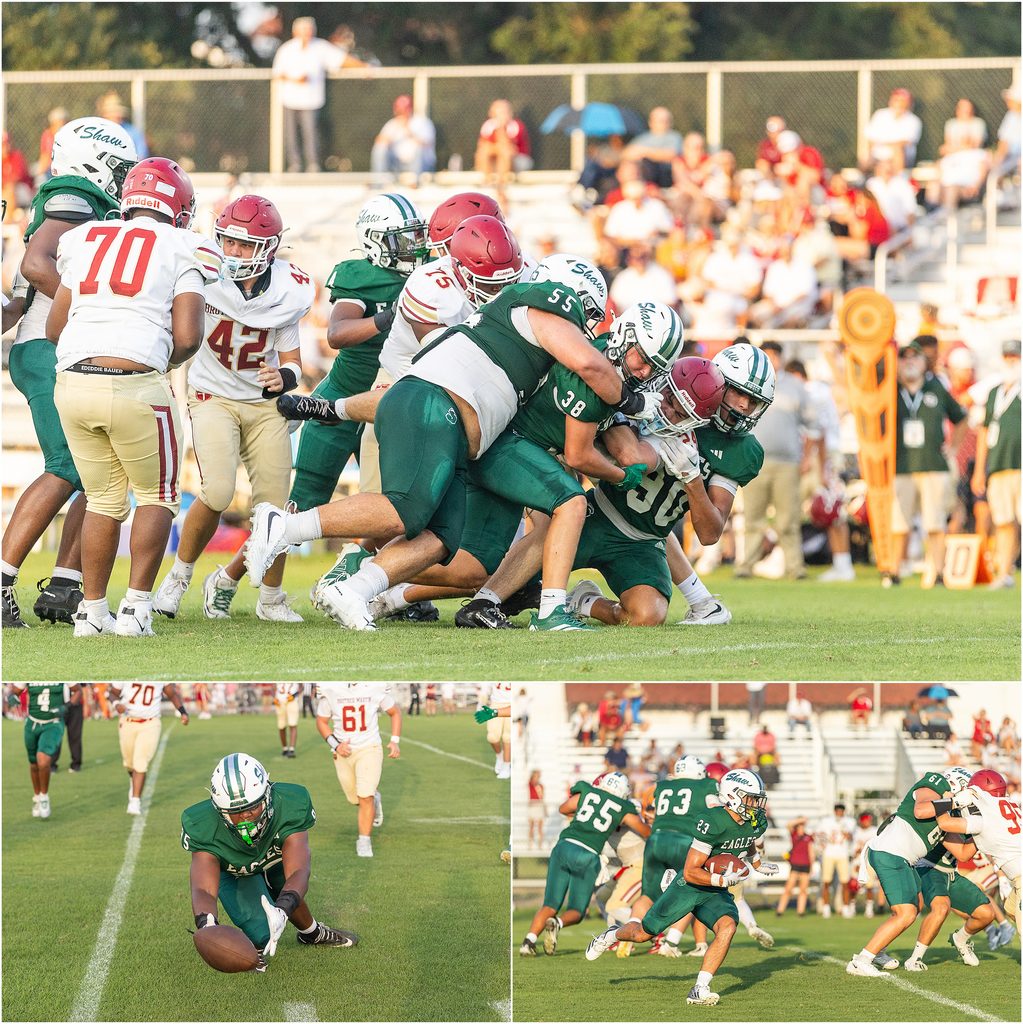 Archbishop Shaw Eagles football player during the Ed Daniels Classic