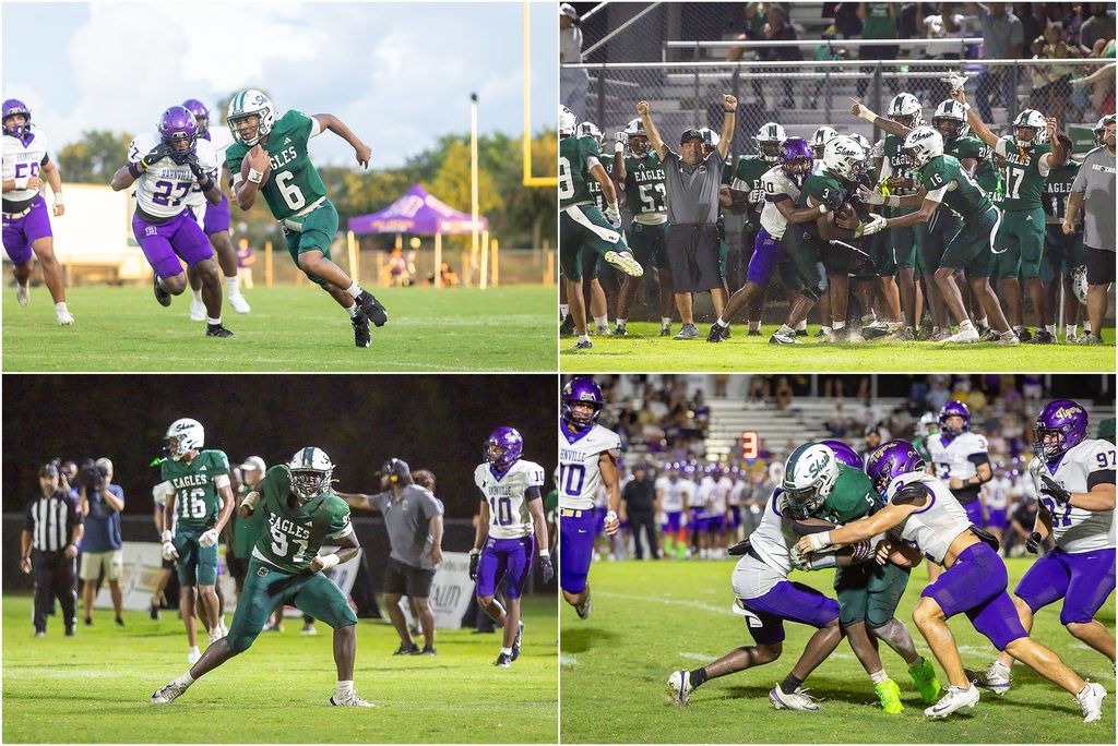 Archbishop Shaw eagles vs Hahnville Tigers.