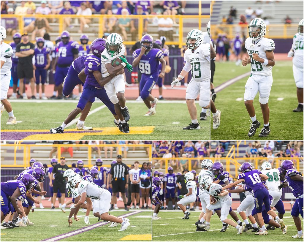 The Freshman, 9th grade football team, Eagles for Shaw football VS Hahnville.
