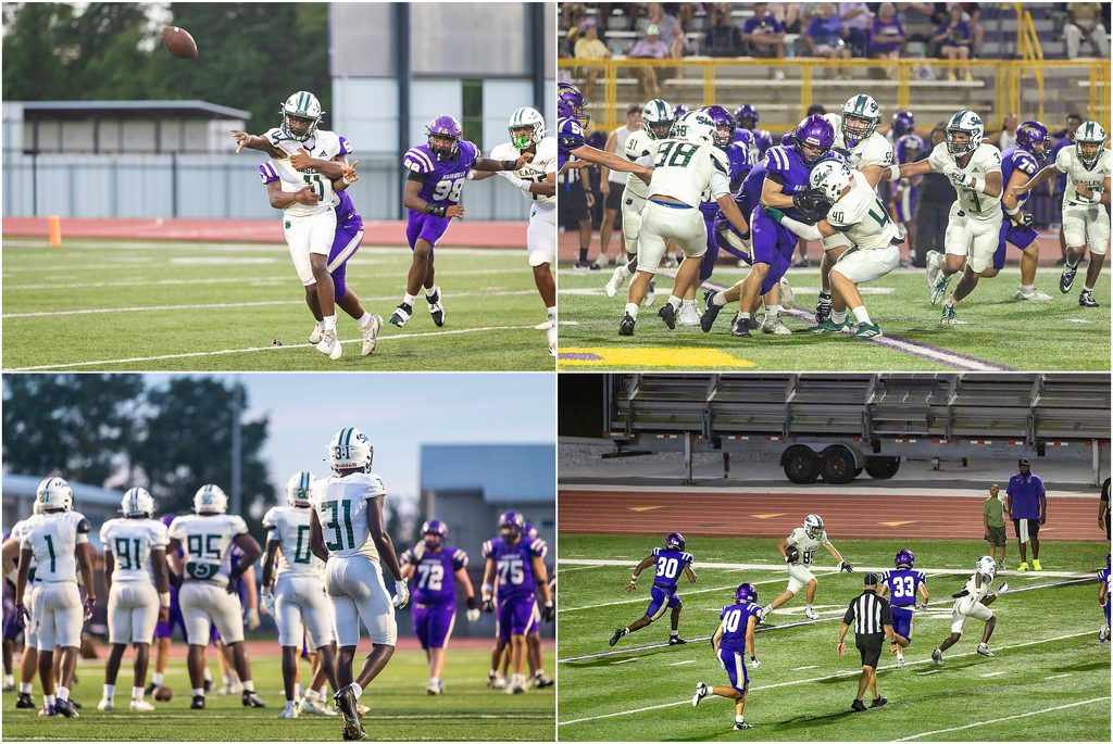 JV Shaw eagles against the Hahnville Tigers.
