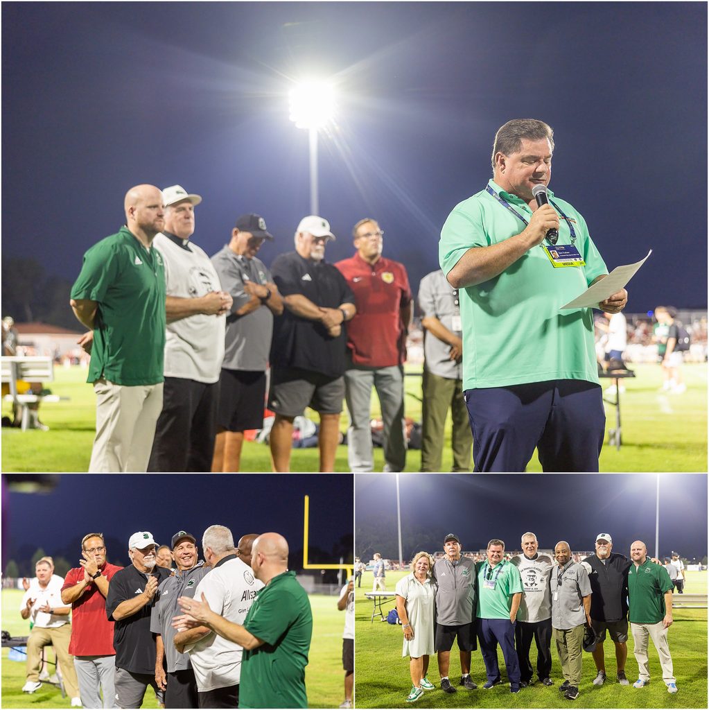 Archbishop Shaw football coach Hank Tierney at the Ed Daniels Classic